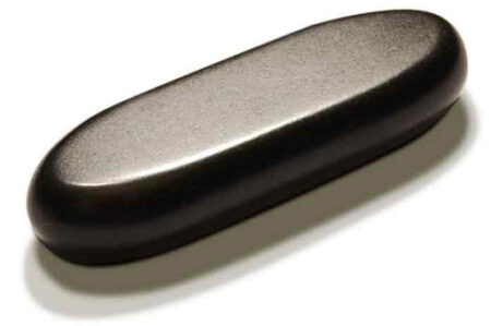 Basalt Ovular Point Massage Stone