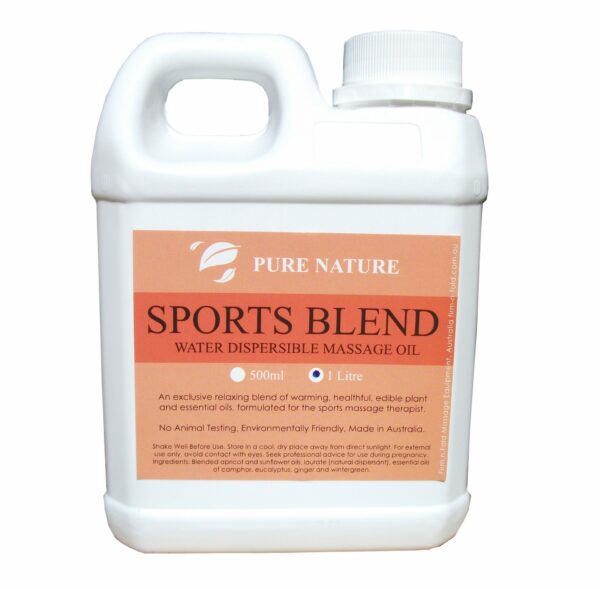 Pure Nature Sports Blend Massage oil 1L