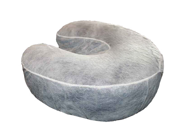 Disposable fitted face cushion cover
