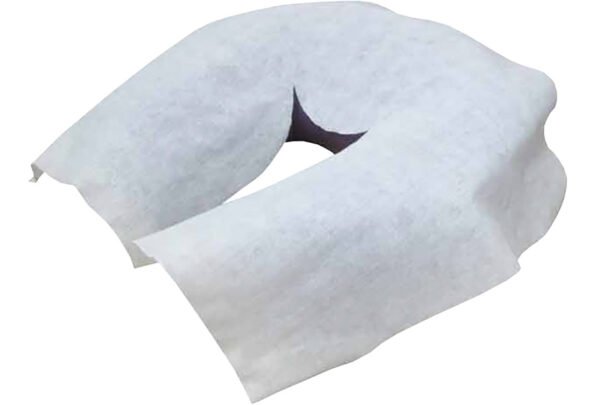 disposable cover for massage table face cushion